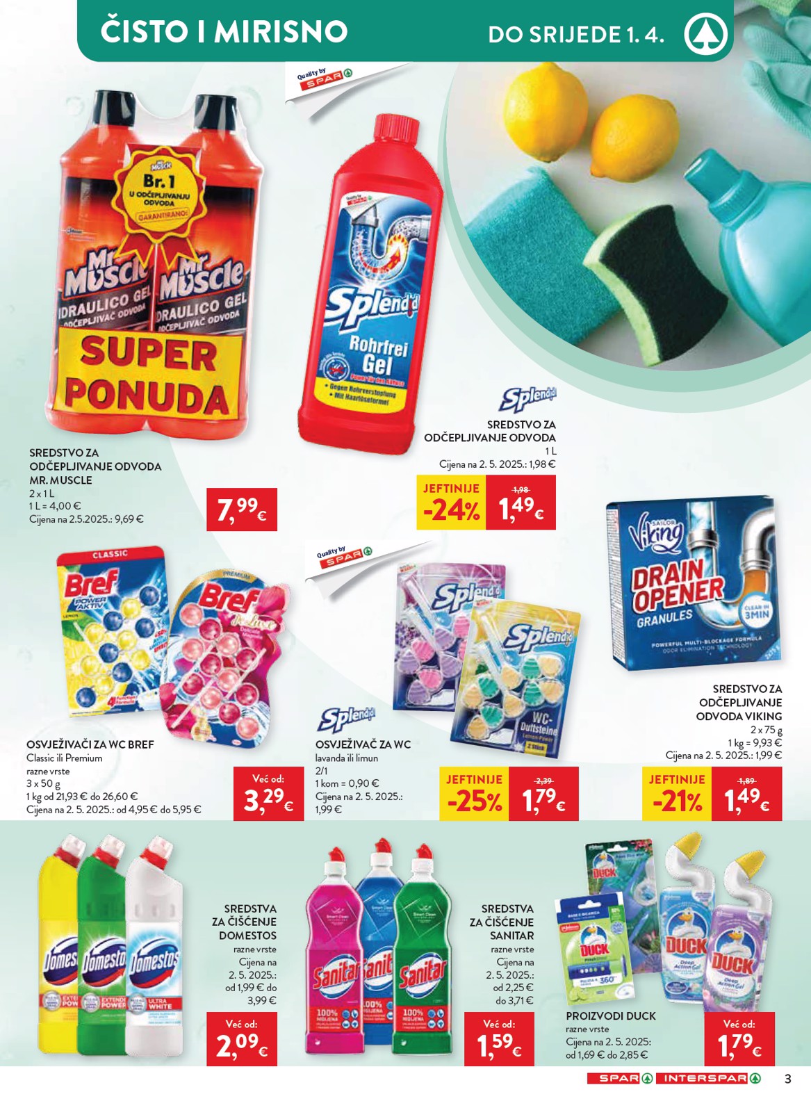 spar - Prelistajte katalog SPAR - Katalog neprehrana, vrijedi od 12.03.2026 do 01.04.2026 - page: 3