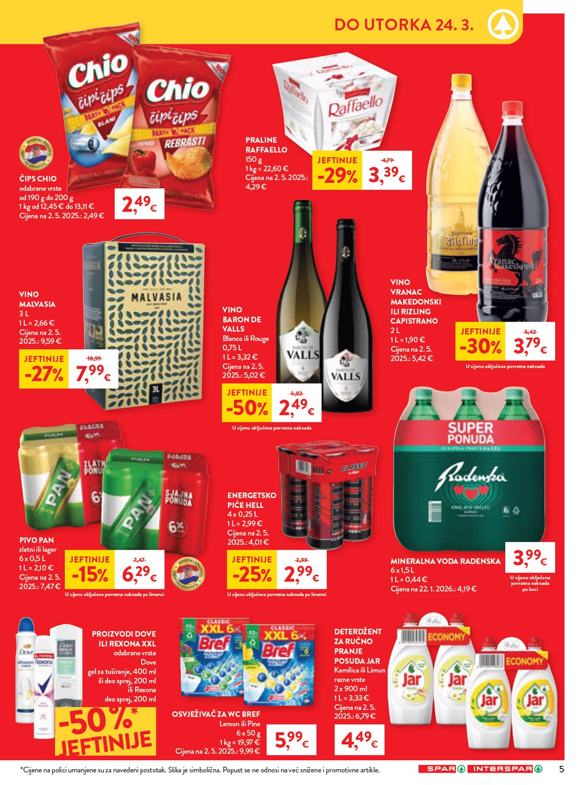 spar - Prelistajte katalog SPAR, vrijedi od 18.03.2026 do 24.03.2026 - page: 5