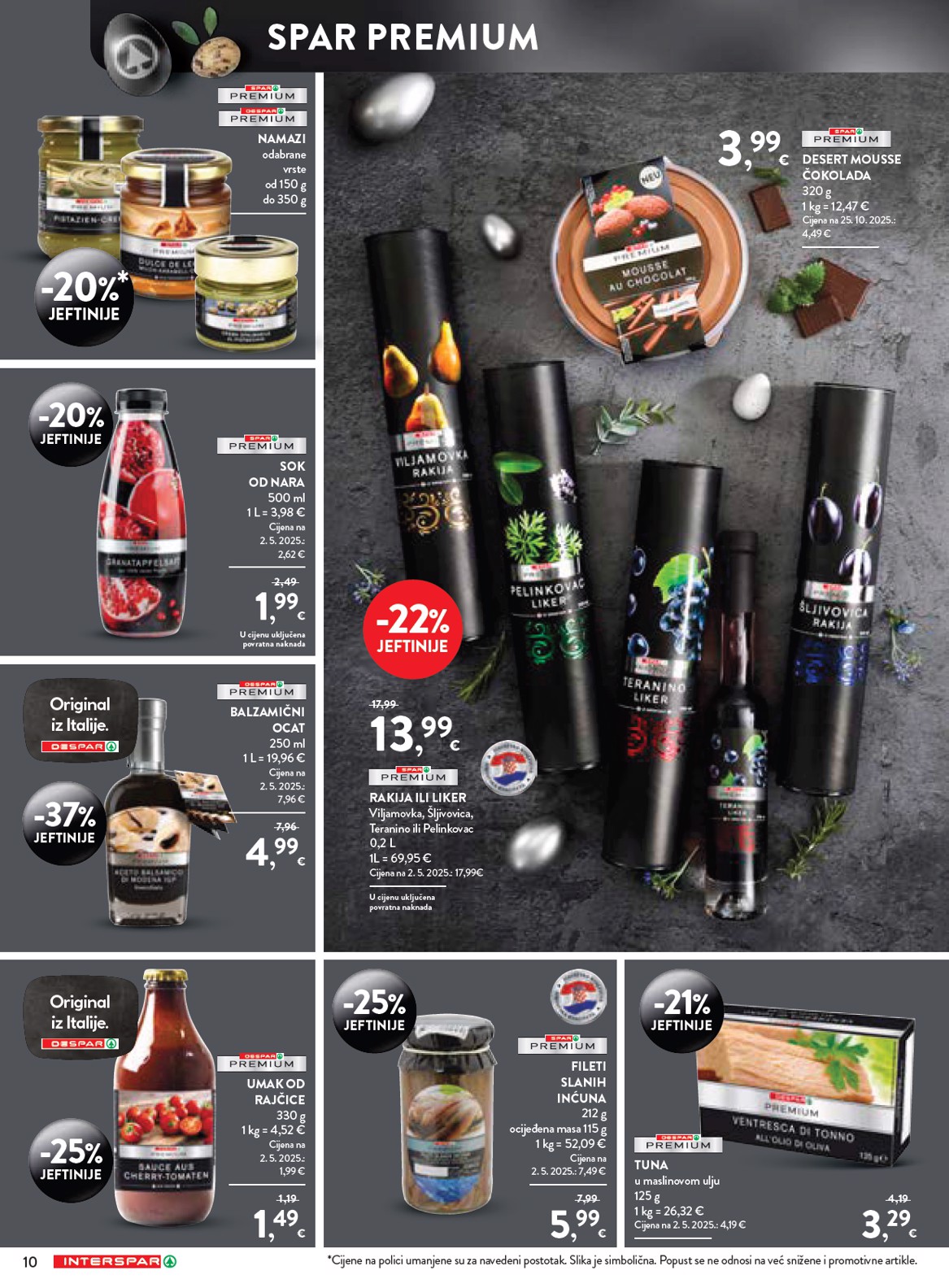 spar - Prelistajte katalog SPAR - Katalog delicije, vrijedi od 19.03.2026 do 04.04.2026 - page: 10