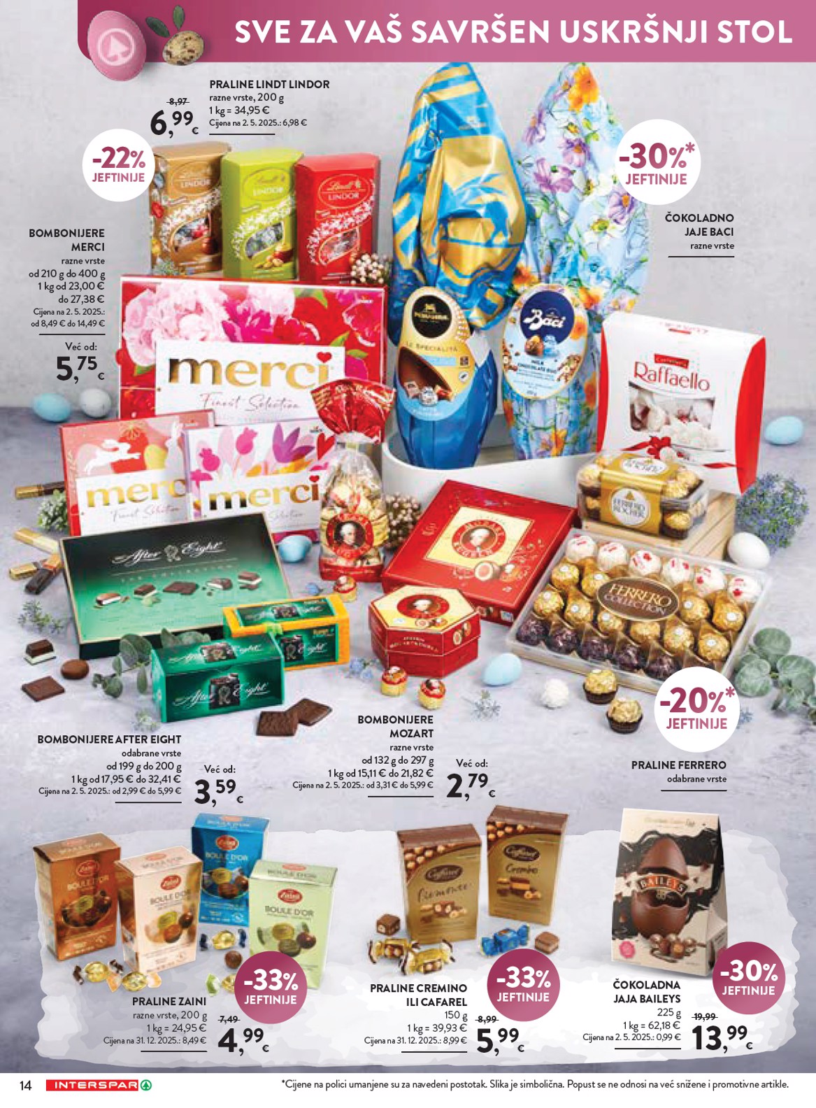 spar - Prelistajte katalog SPAR - Katalog delicije, vrijedi od 19.03.2026 do 04.04.2026 - page: 14