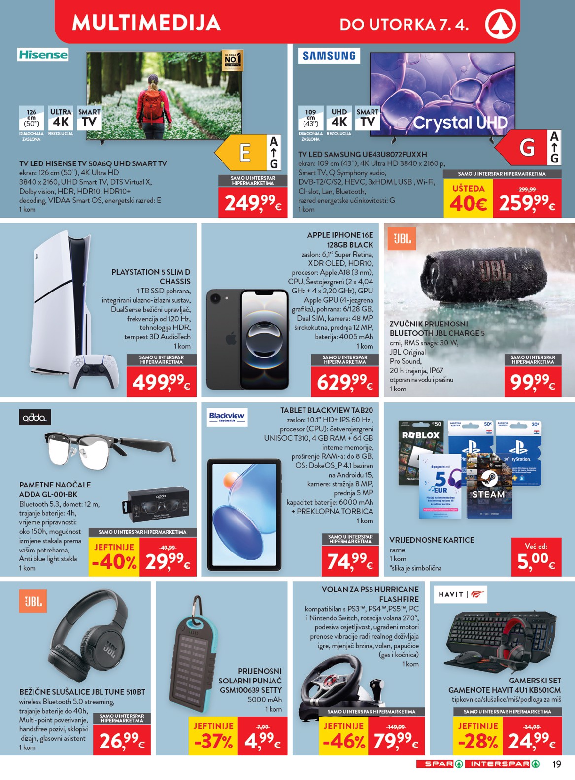 spar - Prelistajte katalog SPAR, vrijedi od 25.03.2026 do 31.03.2026 - page: 27