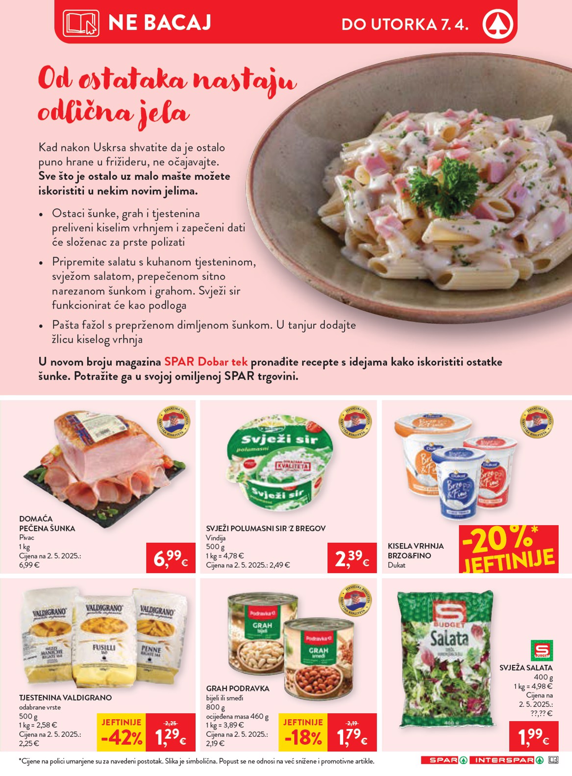 spar - Prelistajte katalog SPAR, vrijedi od 01.04.2026 do 07.04.2026 - page: 14