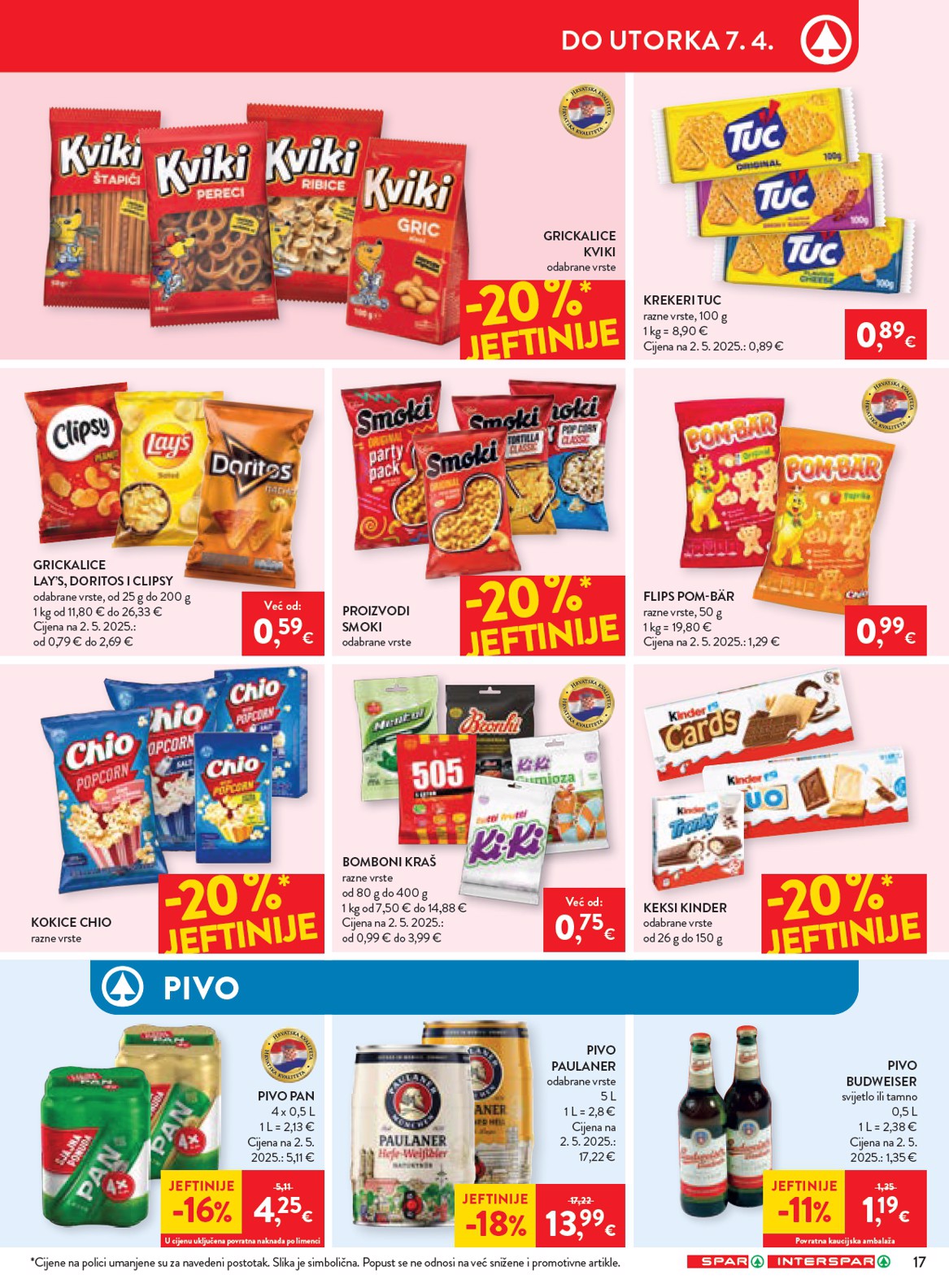 spar - Prelistajte katalog SPAR, vrijedi od 01.04.2026 do 07.04.2026 - page: 21