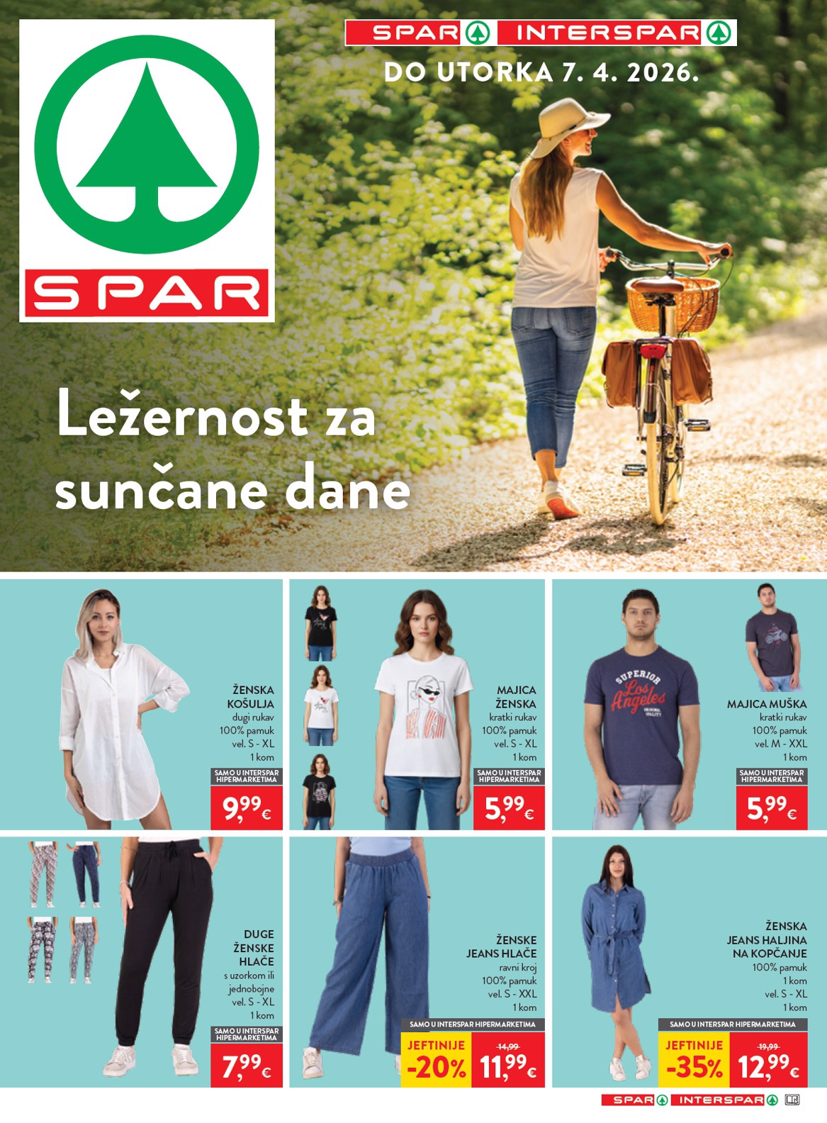 spar - Prelistajte katalog SPAR - Neprehrane, vrijedi od 01.04.2026 do 07.04.2026