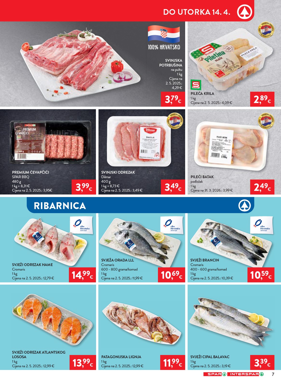 spar - Prelistajte katalog SPAR, vrijedi od 08.04.2026 do 14.04.2026 - page: 7