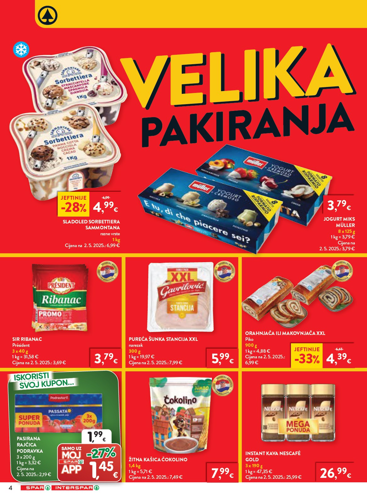 spar - Budući SPAR letak vrijedi od srijede 22.04.2026 do utorka 28.04.2026 - page: 4