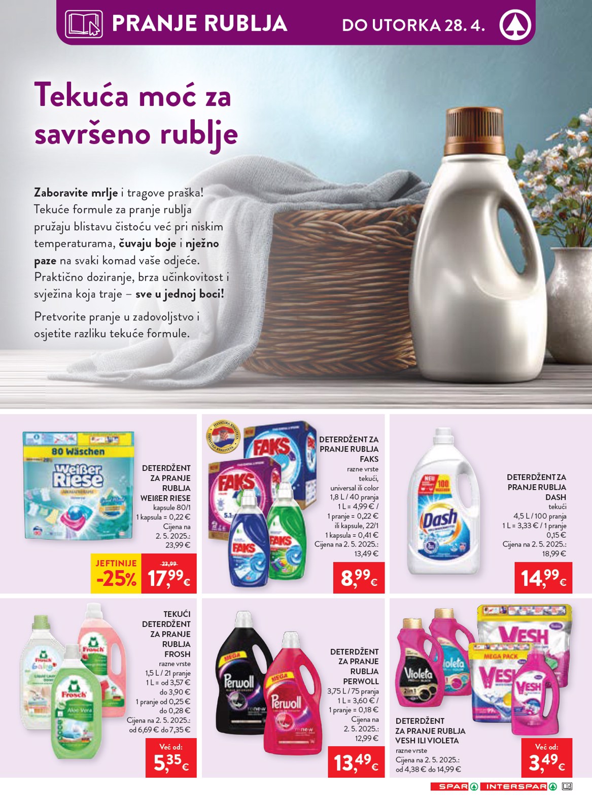 spar - Budući SPAR letak vrijedi od srijede 22.04.2026 do utorka 28.04.2026 - page: 18