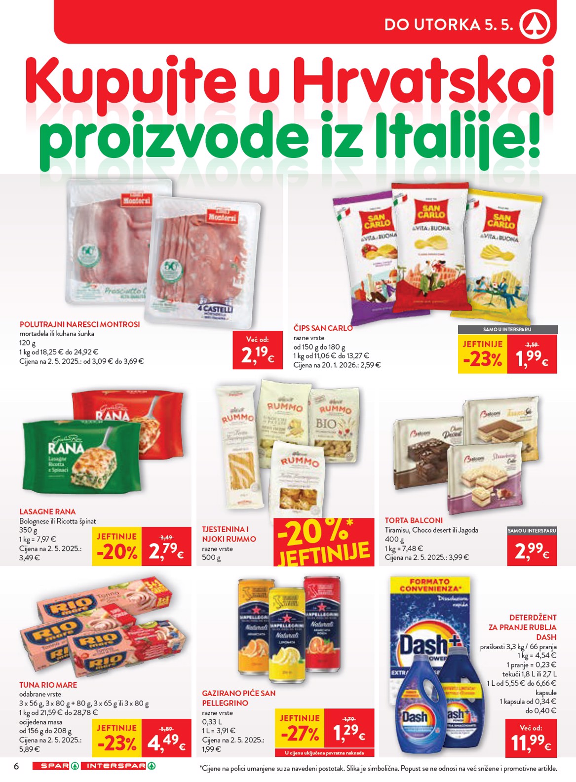 spar - Budući SPAR letak vrijedi od srijede 29.04.2026 do utorka 05.05.2026 - page: 6
