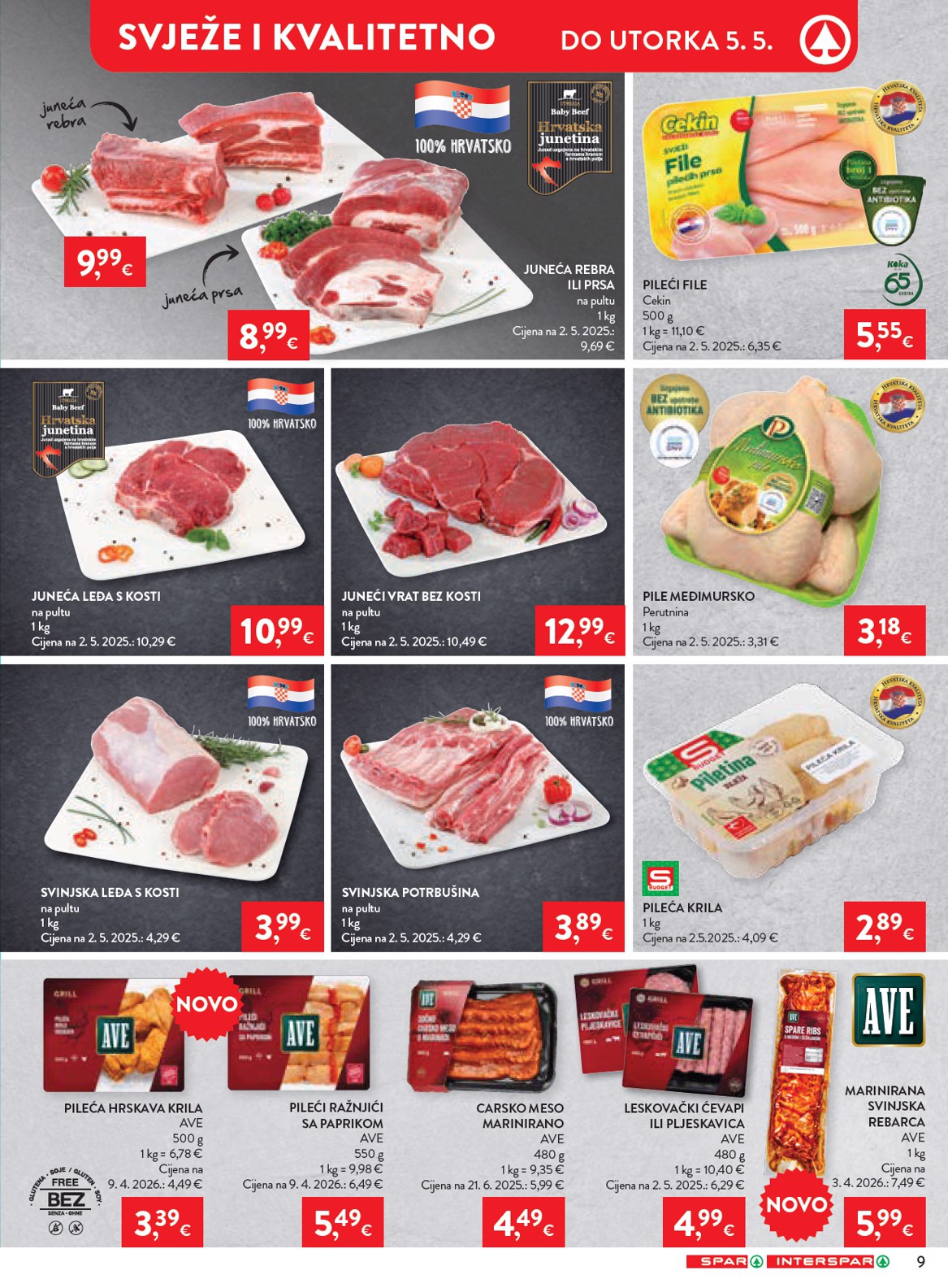 spar - Budući SPAR letak vrijedi od srijede 29.04.2026 do utorka 05.05.2026 - page: 9