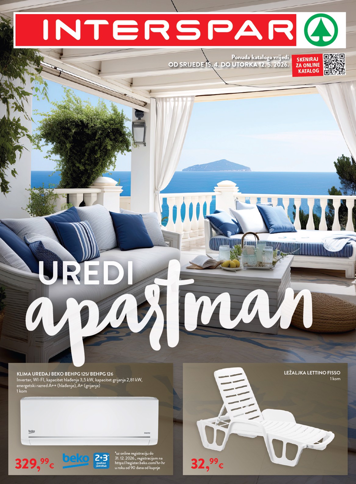 spar - Aktualni INTERSPAR - Apartmani katalog vrijedi od srijede 15.04.2026 do utorka 12.05.2026