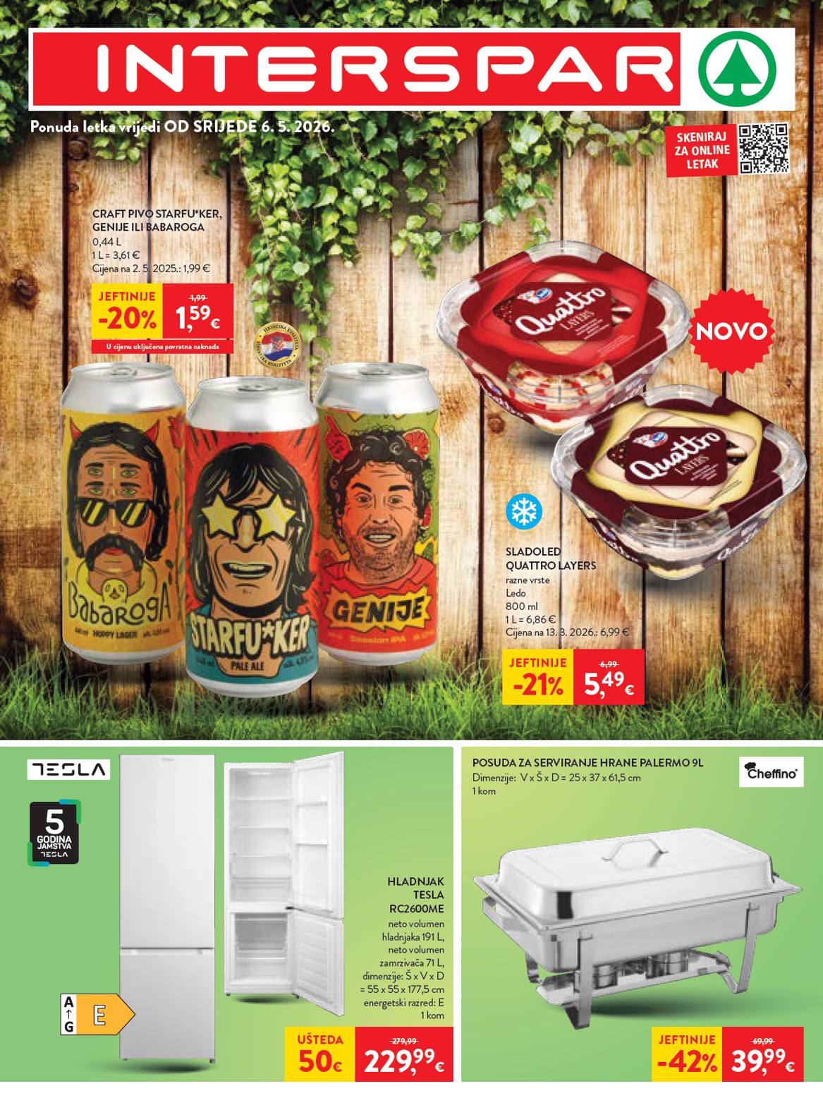 spar - Budući Interspar - Super akcija letak vrijedi od srijede 06.05.2026 do utorka 12.05.2026 - page: 1