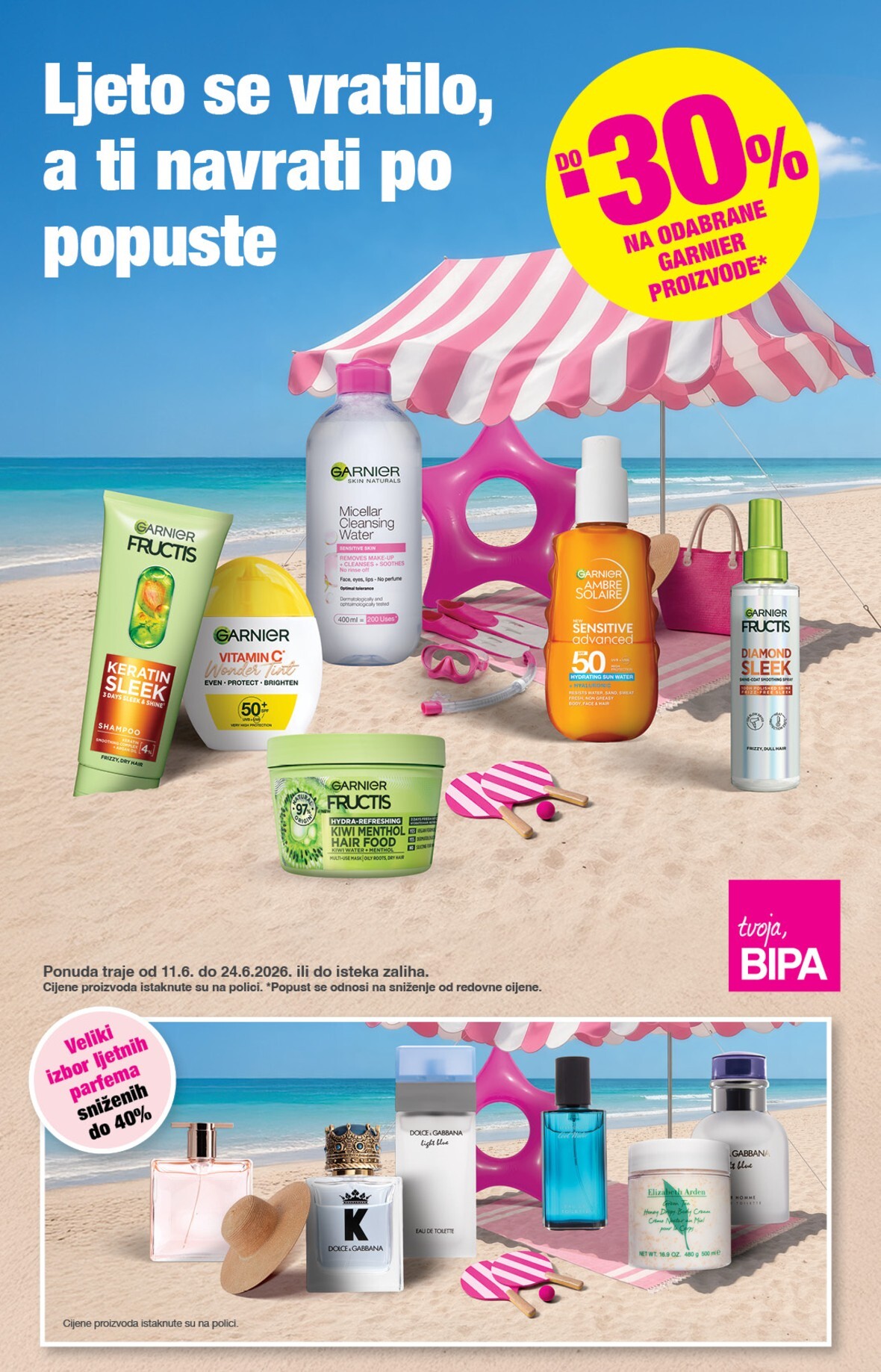 bipa - Novi BIPA katalog od četvrtka, 11.06.2026 do srijede, 24.06.2026