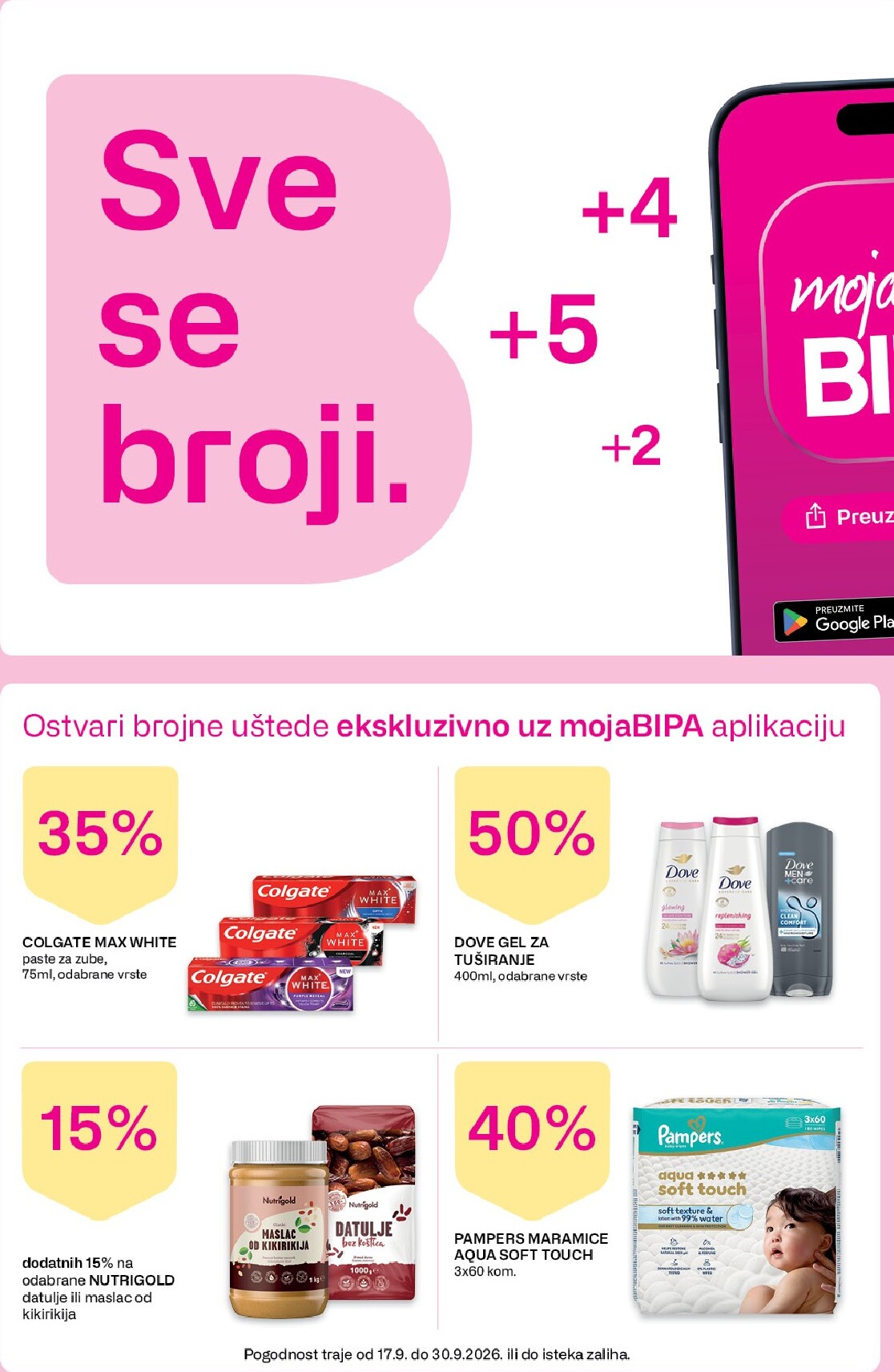 bipa - Novi BIPA katalog od četvrtka, 17.09.2026 do srijede, 30.09.2026 - page: 22