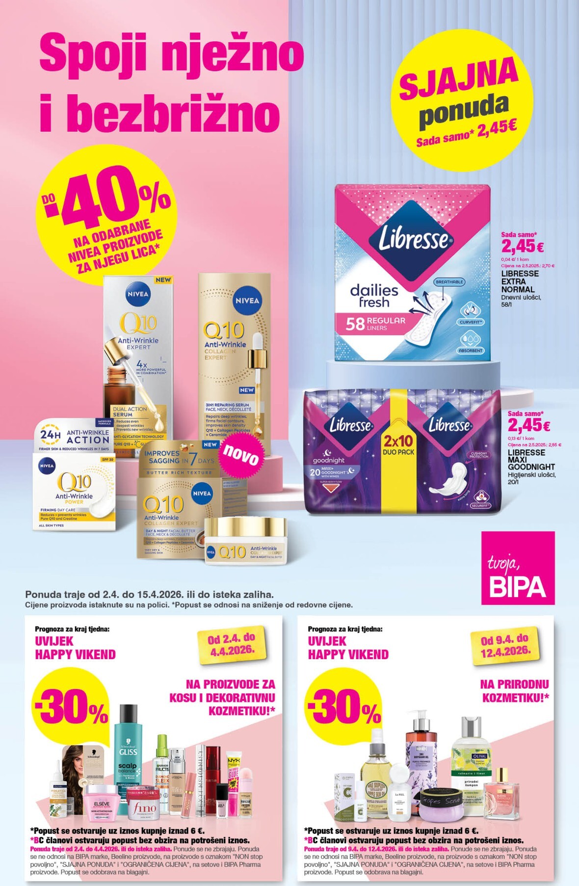 bipa - Prelistajte katalog BIPA, vrijedi od 02.04.2026 do 15.04.2026