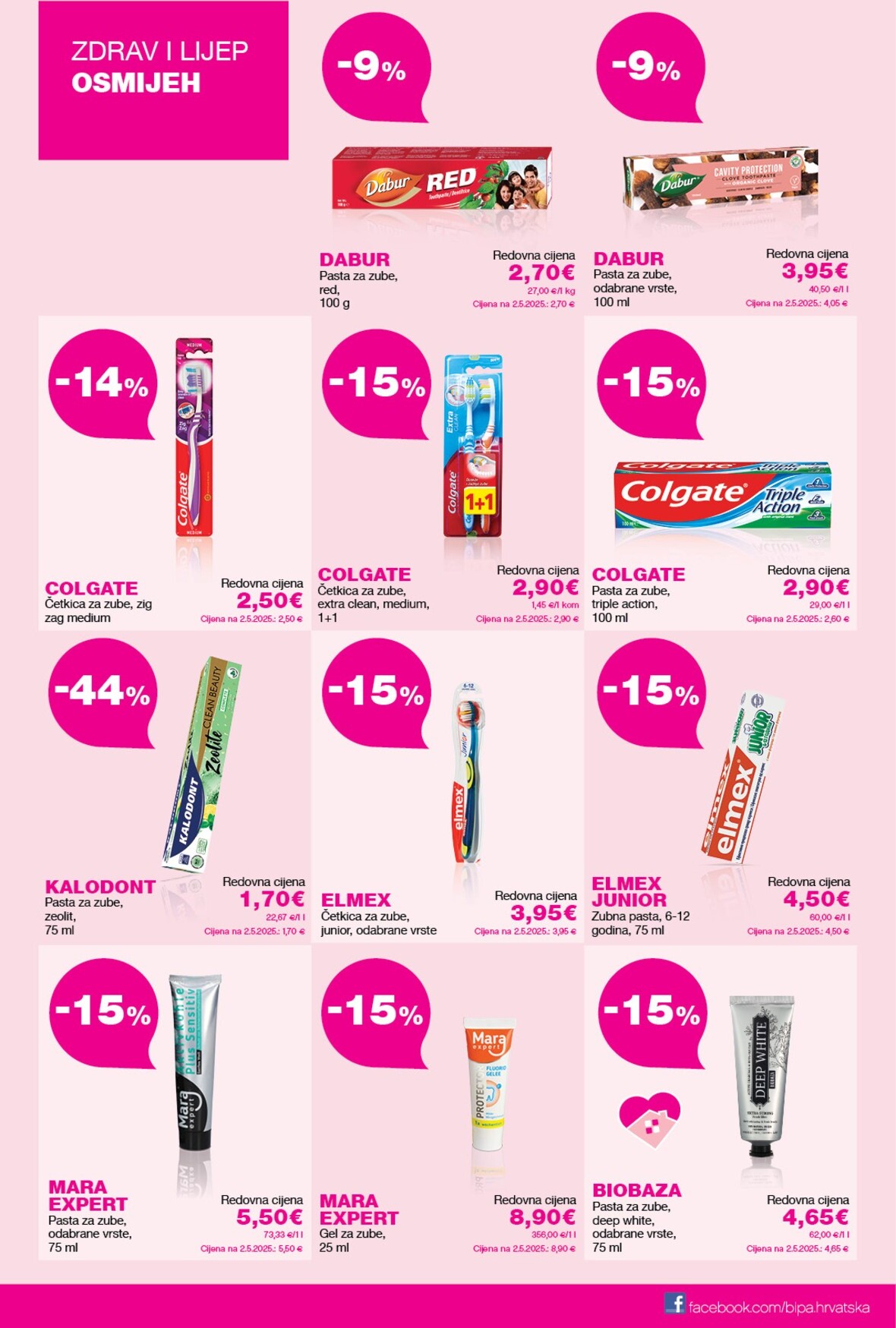 bipa - Aktualni BIPACard letak katalog vrijedi od petka 01.05.2026 do utorka 30.06.2026 - page: 7