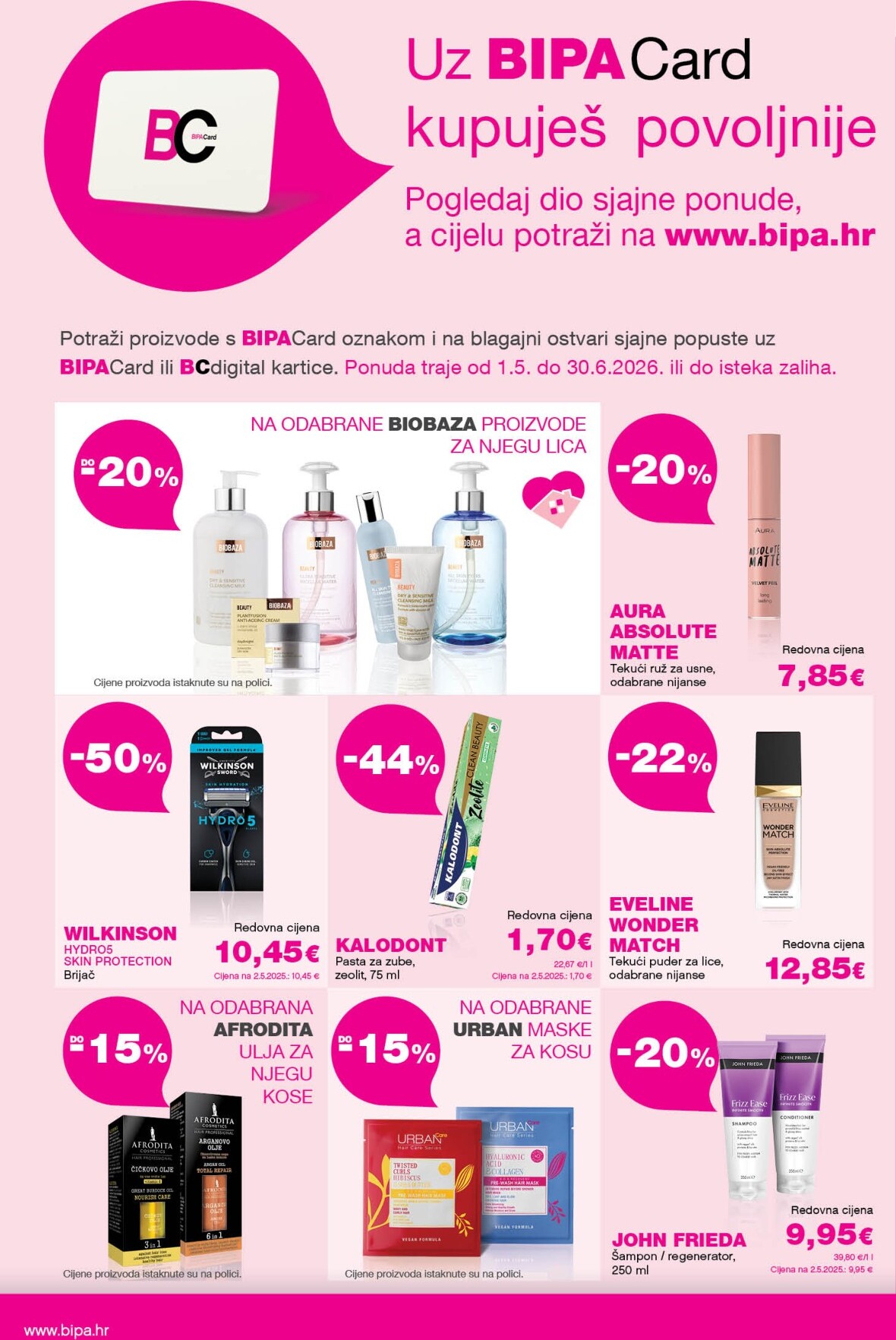 bipa - Aktualni BIPA katalog vrijedi od četvrtka 14.05.2026 do srijede 27.05.2026 - page: 19