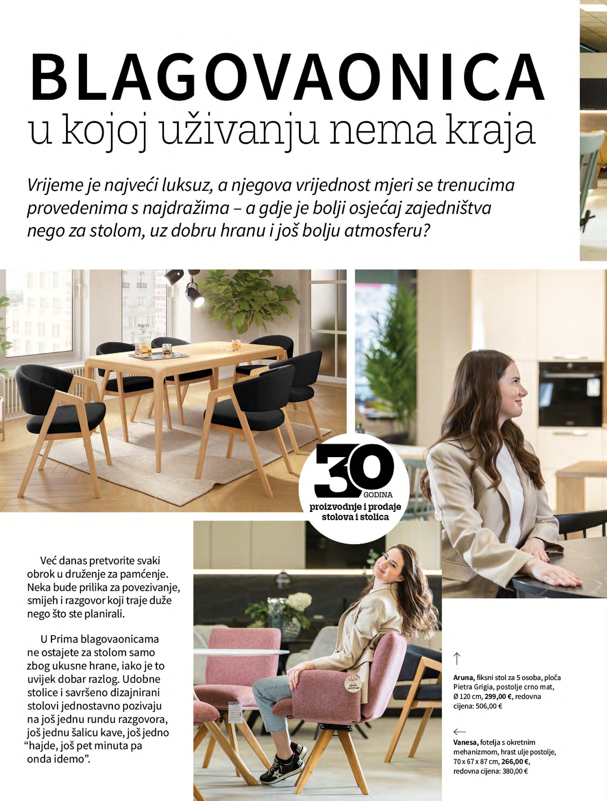 prima - Prima - Blagovaonice katalog vrijedi od 02.04. do 30.04. - page: 2