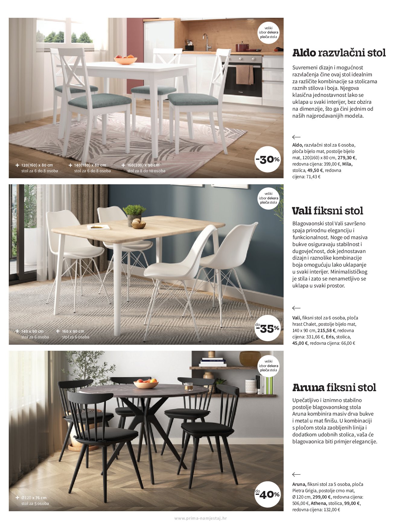 prima - Prelistajte katalog Prima - Blagovaonice, vrijedi od 01.09. do 30.09. - page: 22