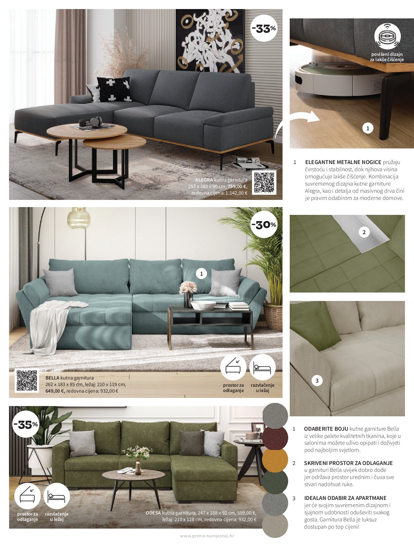 prima - Prelistajte katalog Prima - Garniture, vrijedi od 01.09. do 30.09. - page: 15