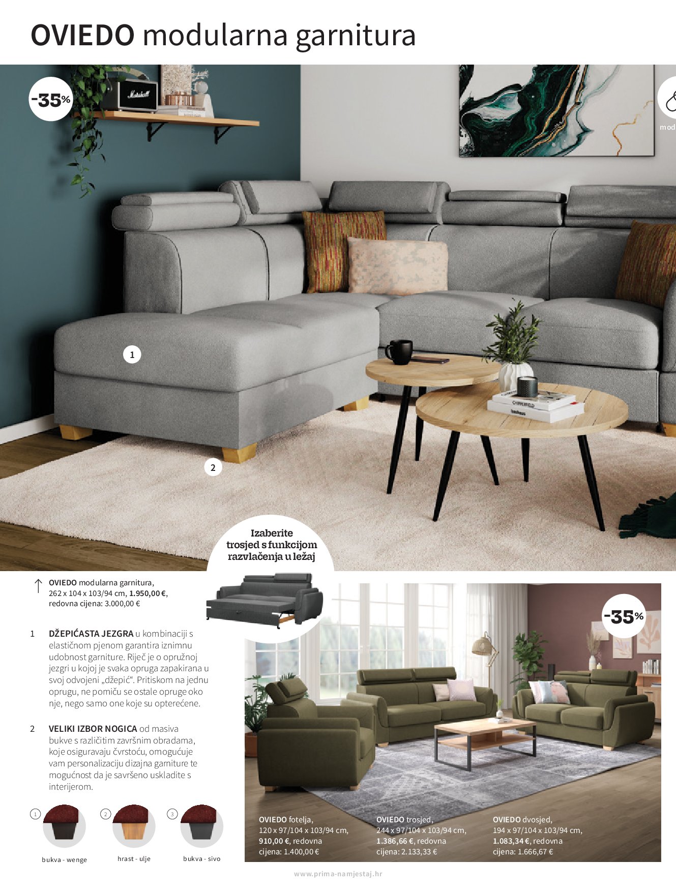 prima - Prelistajte katalog Prima - Garniture, vrijedi od 01.09. do 30.09. - page: 12