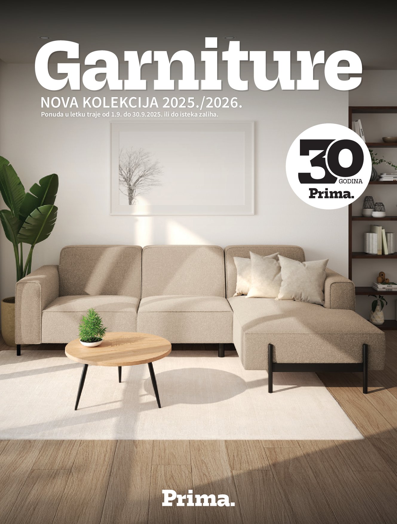prima - Prelistajte katalog Prima - Garniture, vrijedi od 01.09. do 30.09.