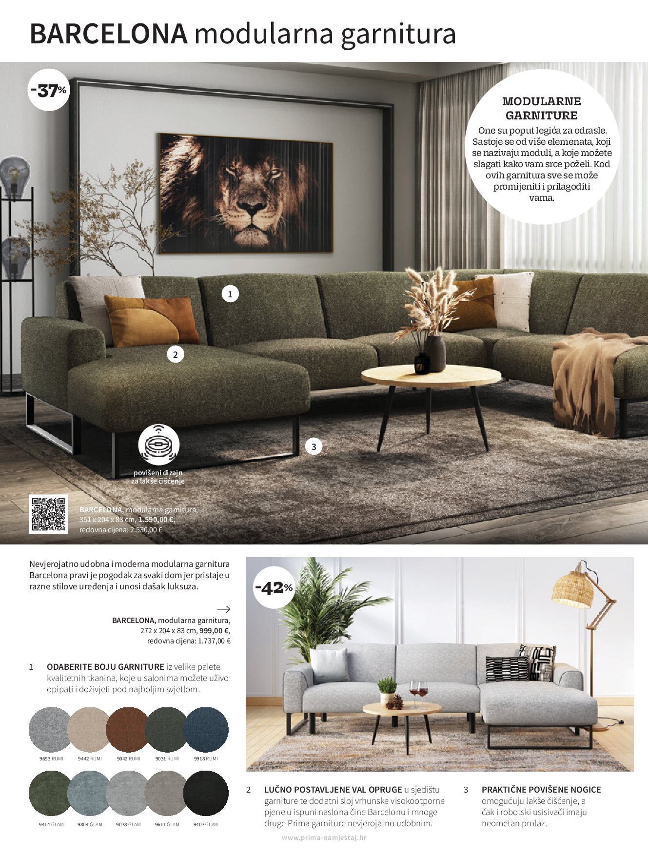 prima - Prelistajte katalog Prima - Garniture, vrijedi od 01.09. do 30.09. - page: 4