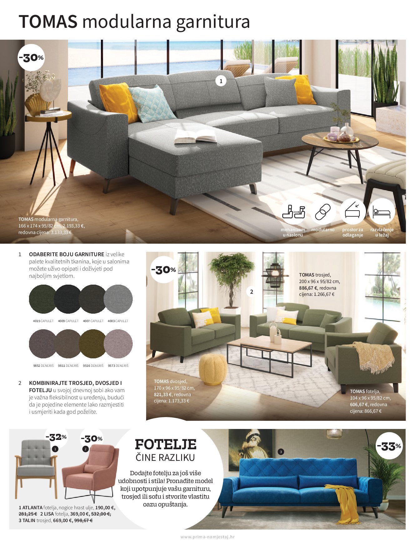 prima - Prelistajte katalog Prima - Garniture, vrijedi od 01.09. do 30.09. - page: 10