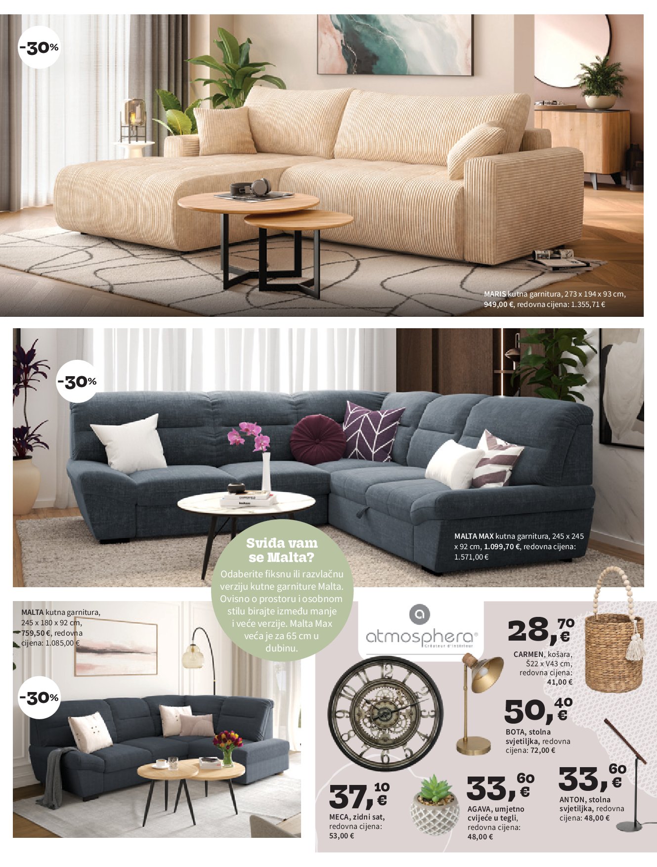 prima - Prelistajte katalog Prima - Garniture, vrijedi od 01.09. do 30.09. - page: 18