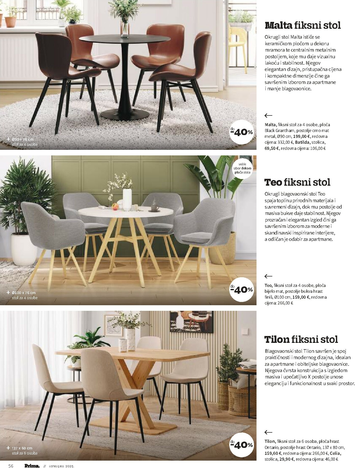 prima - Prelistajte katalog Prima - Interijeri katalog, vrijedi od 01.10. do 31.12. - page: 58
