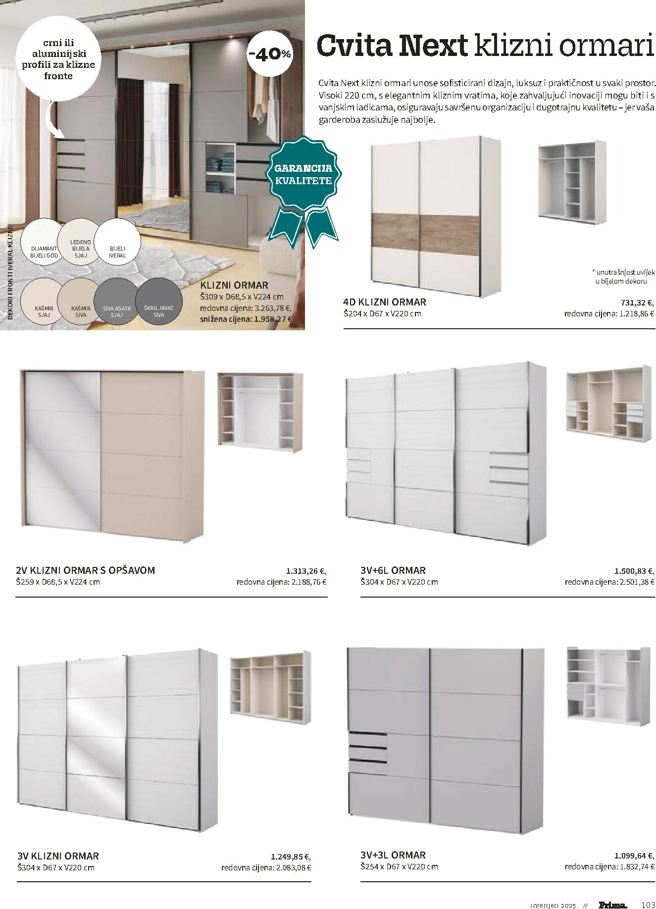 prima - Prelistajte katalog Prima - Interijeri katalog, vrijedi od 01.10. do 31.12. - page: 105