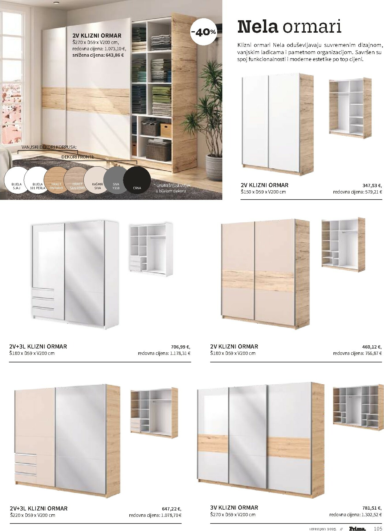 prima - Prelistajte katalog Prima - Interijeri katalog, vrijedi od 01.10. do 31.12. - page: 107