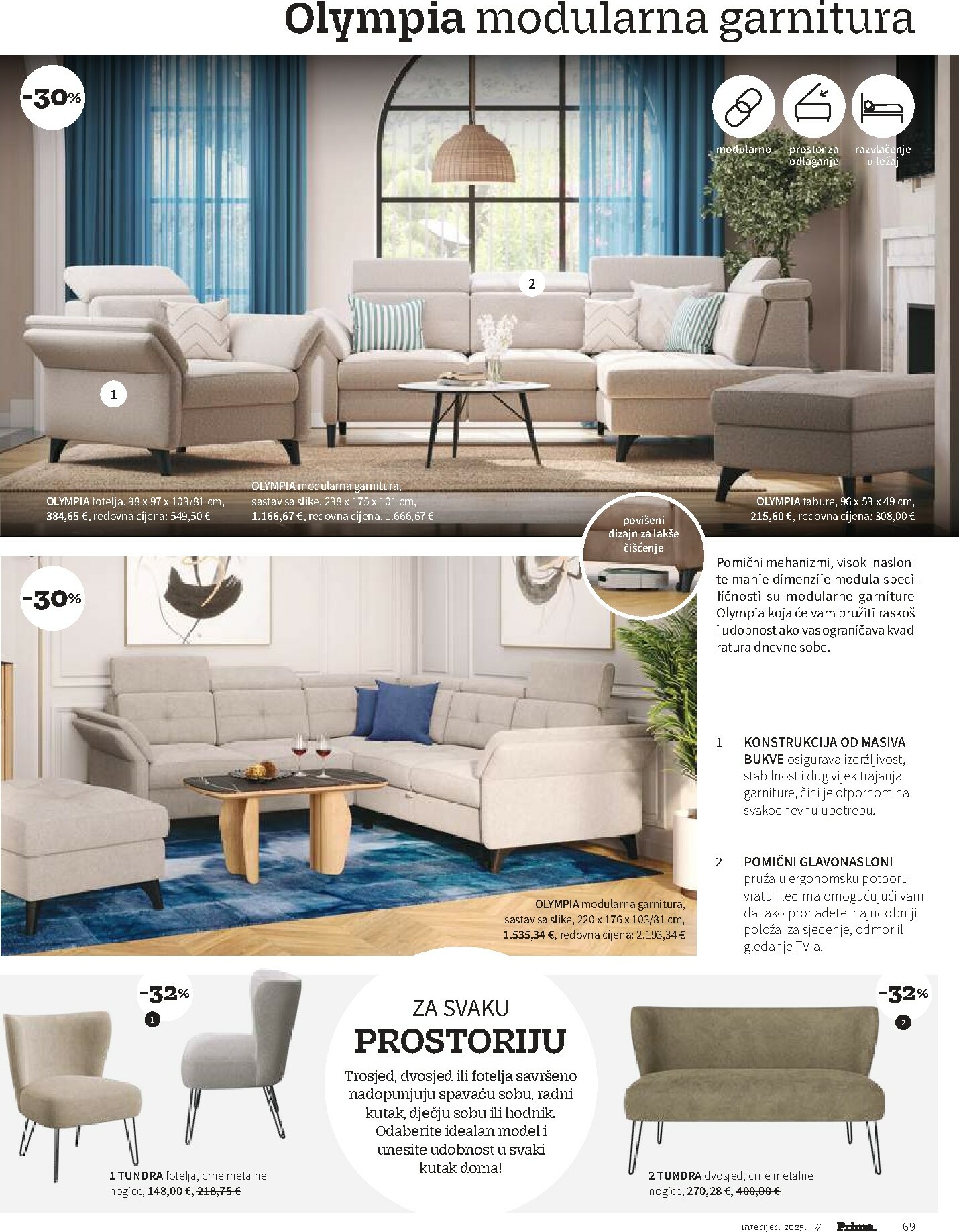 prima - Prelistajte katalog Prima - Interijeri katalog, vrijedi od 01.10. do 31.12. - page: 71