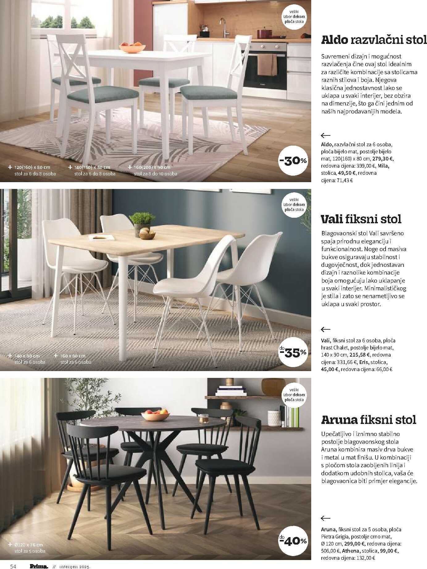 prima - Prelistajte katalog Prima - Interijeri katalog, vrijedi od 01.10. do 31.12. - page: 56