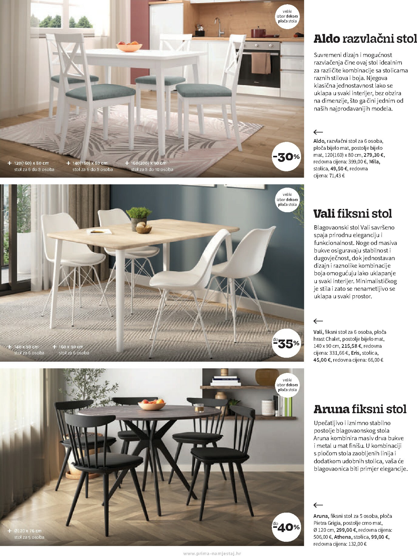 prima - Prelistajte katalog Prima - Blagovaonice, vrijedi od 01.10. do 31.10. - page: 22