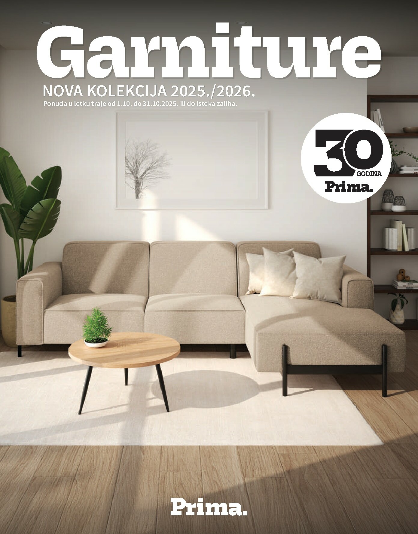prima - Prelistajte katalog Prima - Garniture, vrijedi od 01.10. do 31.10.