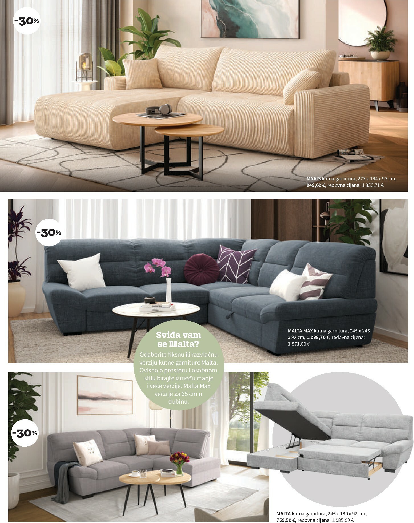 prima - Prelistajte katalog Prima - Garniture, vrijedi od 01.10. do 31.10. - page: 18