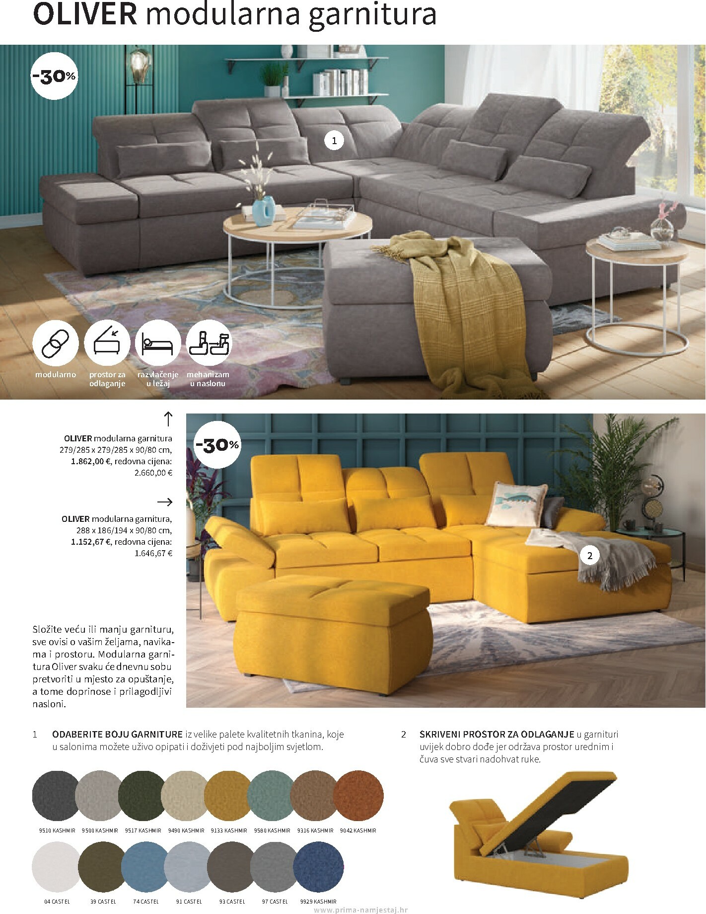 prima - Prelistajte katalog Prima - Garniture, vrijedi od 01.10. do 31.10. - page: 8