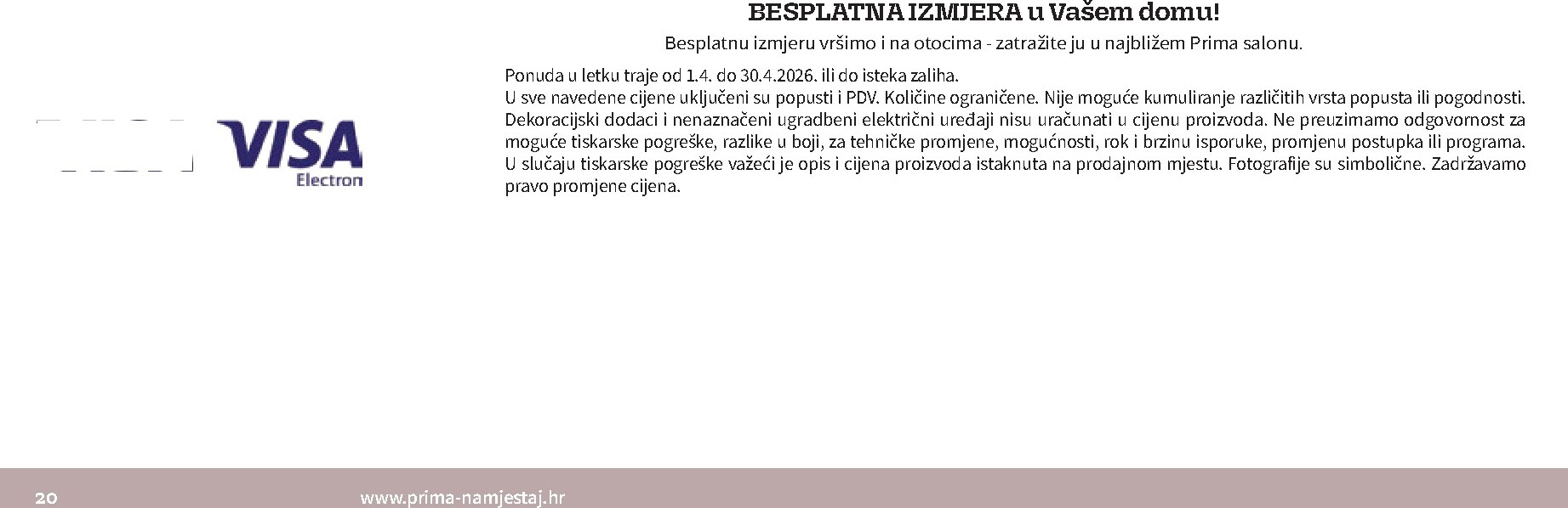 prima - Prelistajte katalog Prima, vrijedi od 01.04.2026 do 30.04.2026 - page: 20