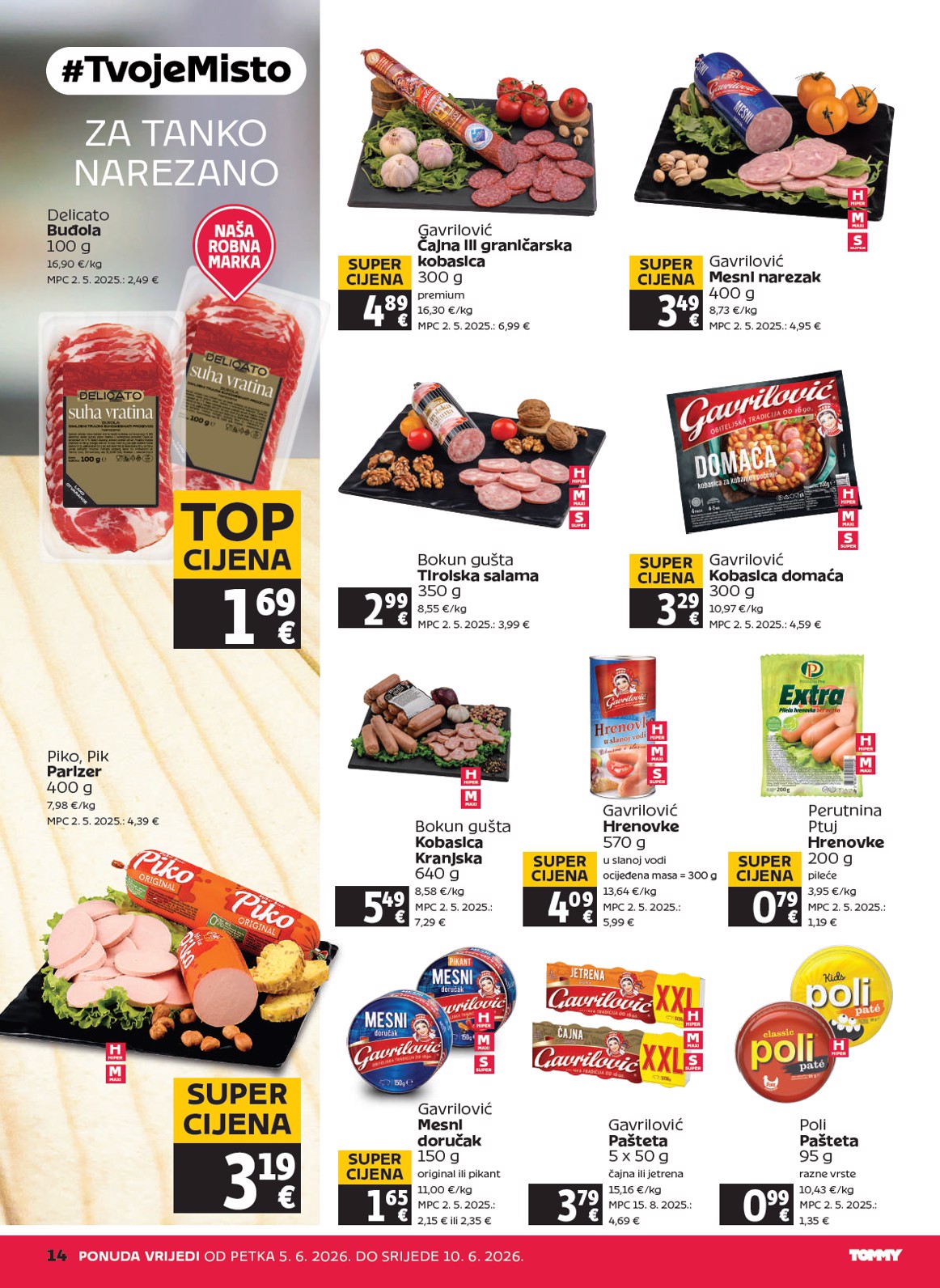 tommy - Novi Tommy katalog od petka, 05.06.2026 do srijede, 10.06.2026 - page: 14