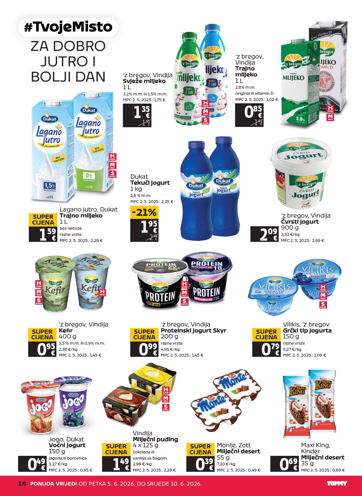 tommy - Novi Tommy katalog od petka, 05.06.2026 do srijede, 10.06.2026 - page: 18