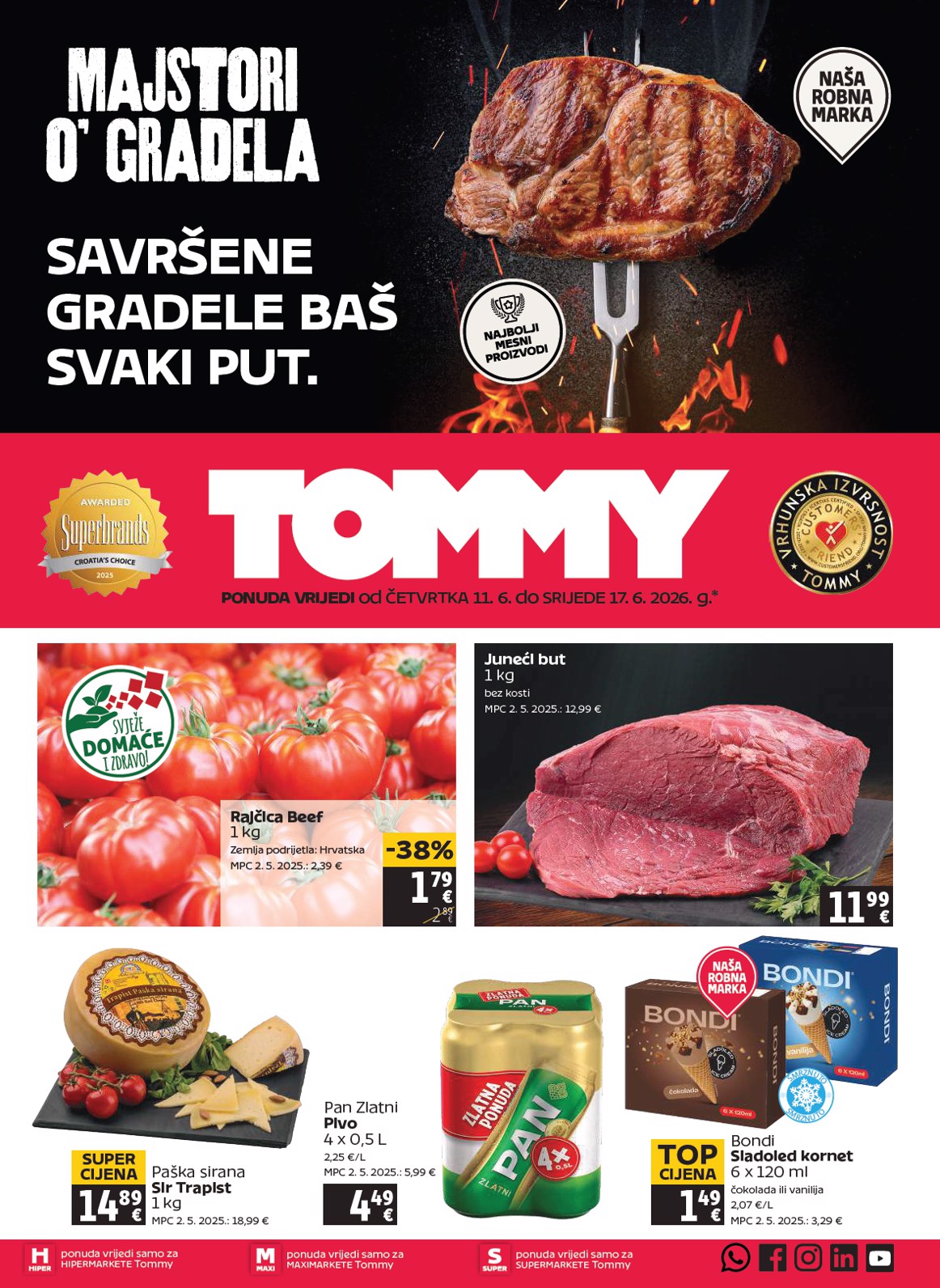 tommy - Aktualni katalog Tommy od četvrtka, 11.06.2026 do srijede, 17.06.2026