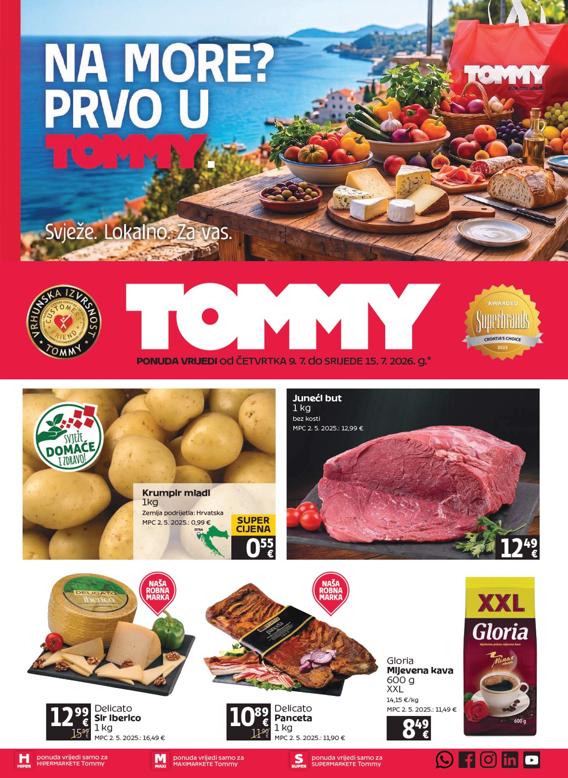 tommy - Novi Tommy katalog od četvrtka, 09.07.2026 do srijede, 15.07.2026