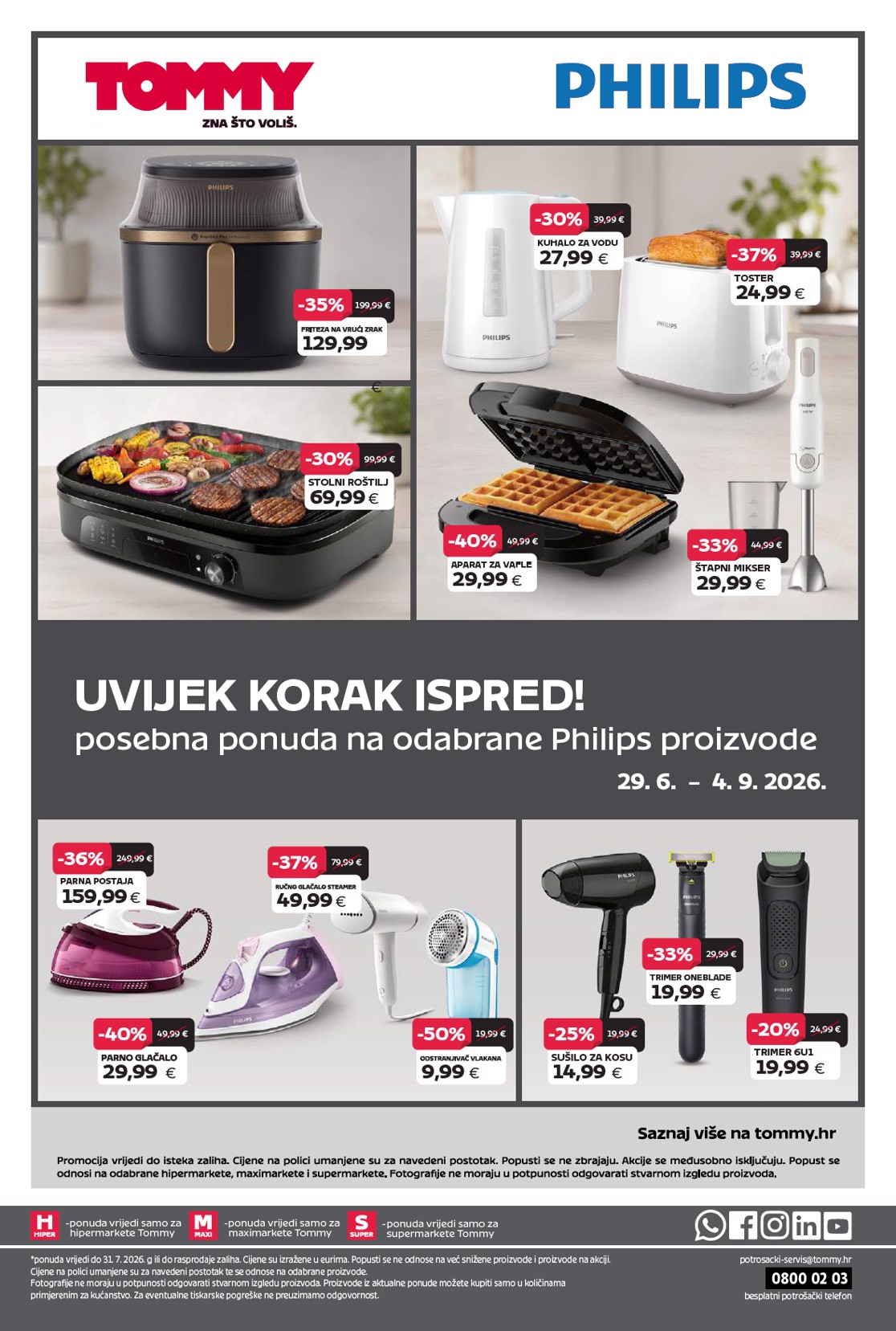 tommy - Aktualni katalog Tommy - Super ponuda za domaćinstvo od ponedjeljka, 06.07.2026 do petka, 31.07.2026 - page: 18