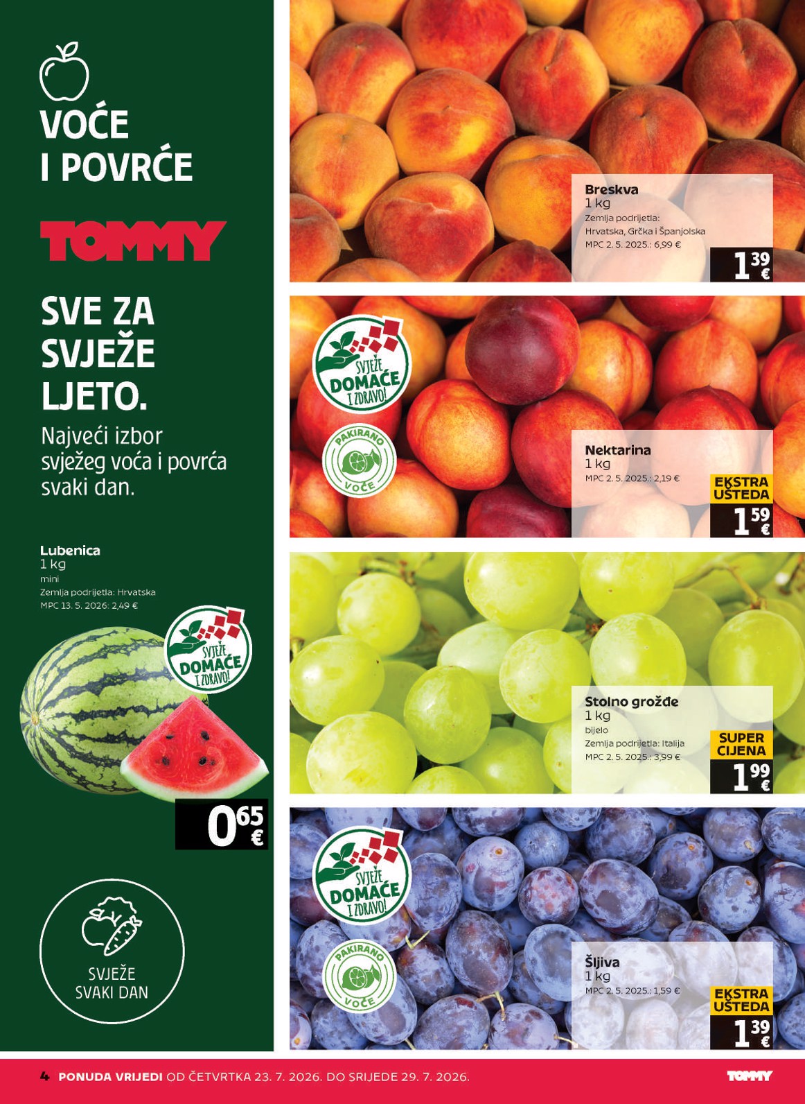 tommy - Novi Tommy katalog od četvrtka, 23.07.2026 do srijede, 29.07.2026 - page: 4