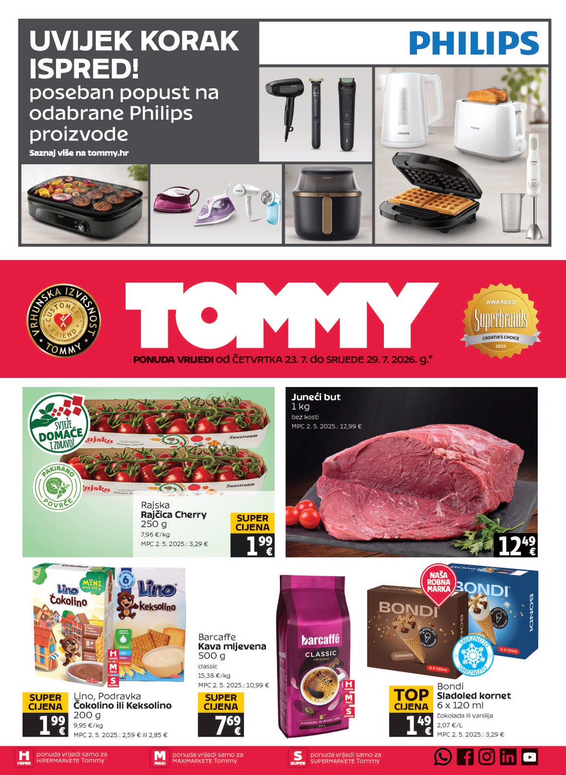 tommy - Novi Tommy katalog od četvrtka, 23.07.2026 do srijede, 29.07.2026