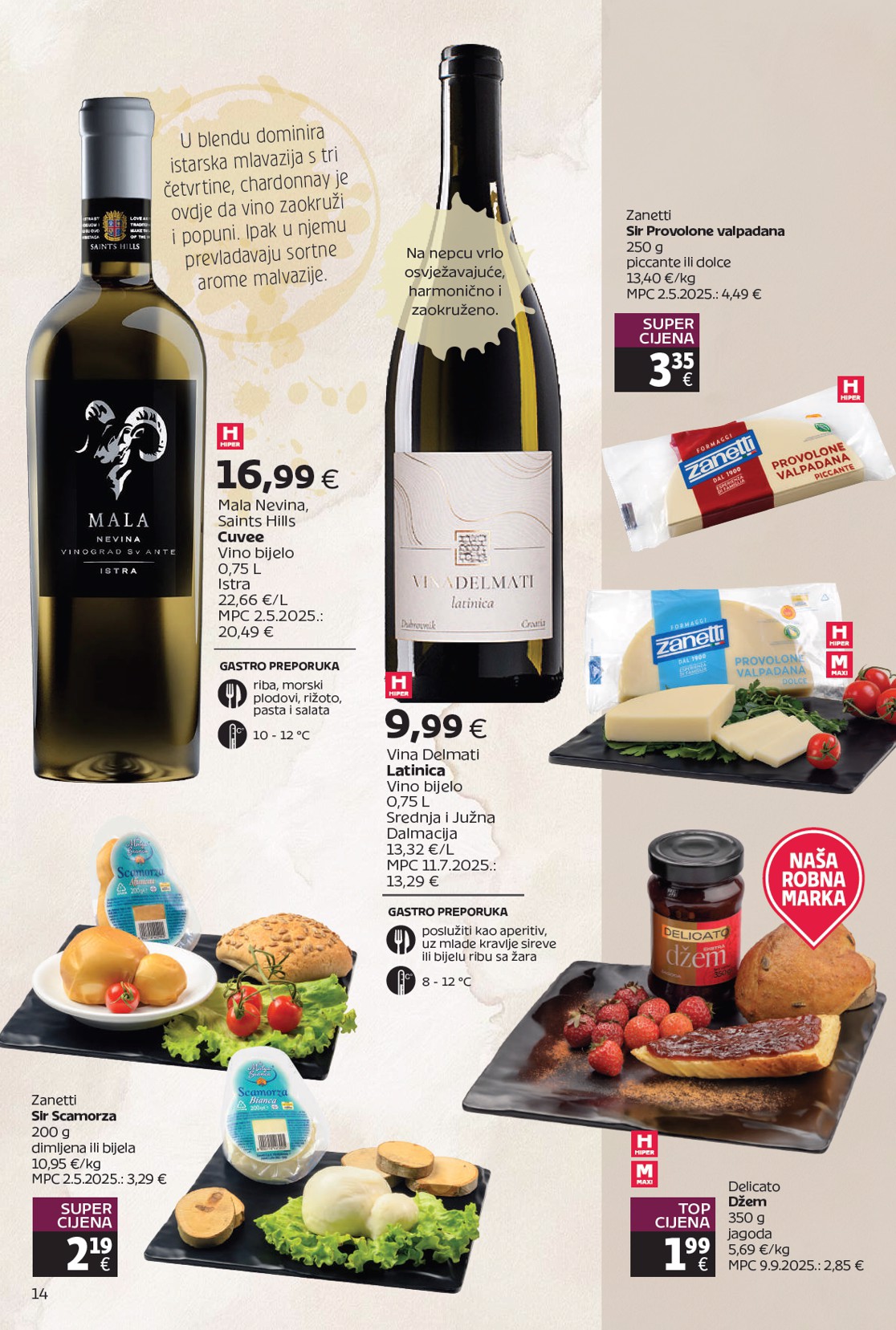 tommy - Aktualni katalog Tommy - Super ponuda vina i delicija od ponedjeljka, 20.07.2026 do nedjelje, 09.08.2026 - page: 14