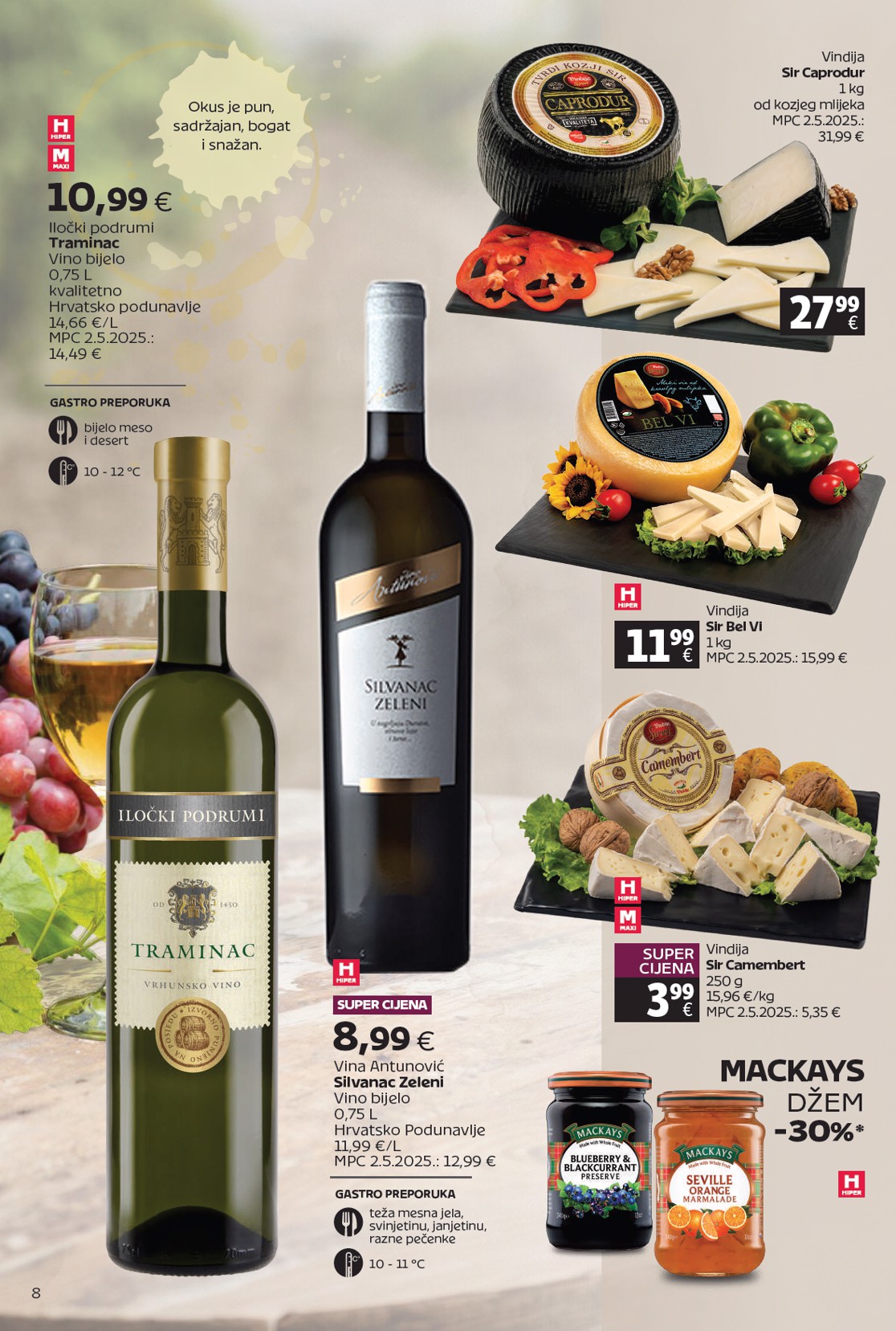 tommy - Aktualni katalog Tommy - Super ponuda vina i delicija od ponedjeljka, 20.07.2026 do nedjelje, 09.08.2026 - page: 8