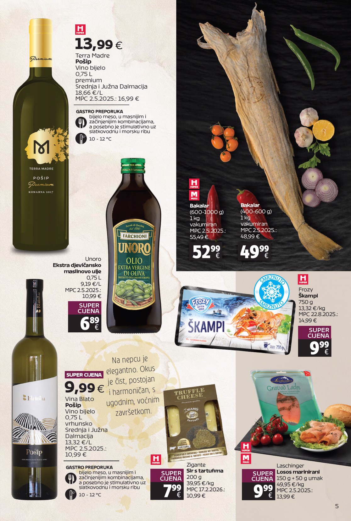tommy - Aktualni katalog Tommy - Super ponuda vina i delicija od ponedjeljka, 20.07.2026 do nedjelje, 09.08.2026 - page: 5