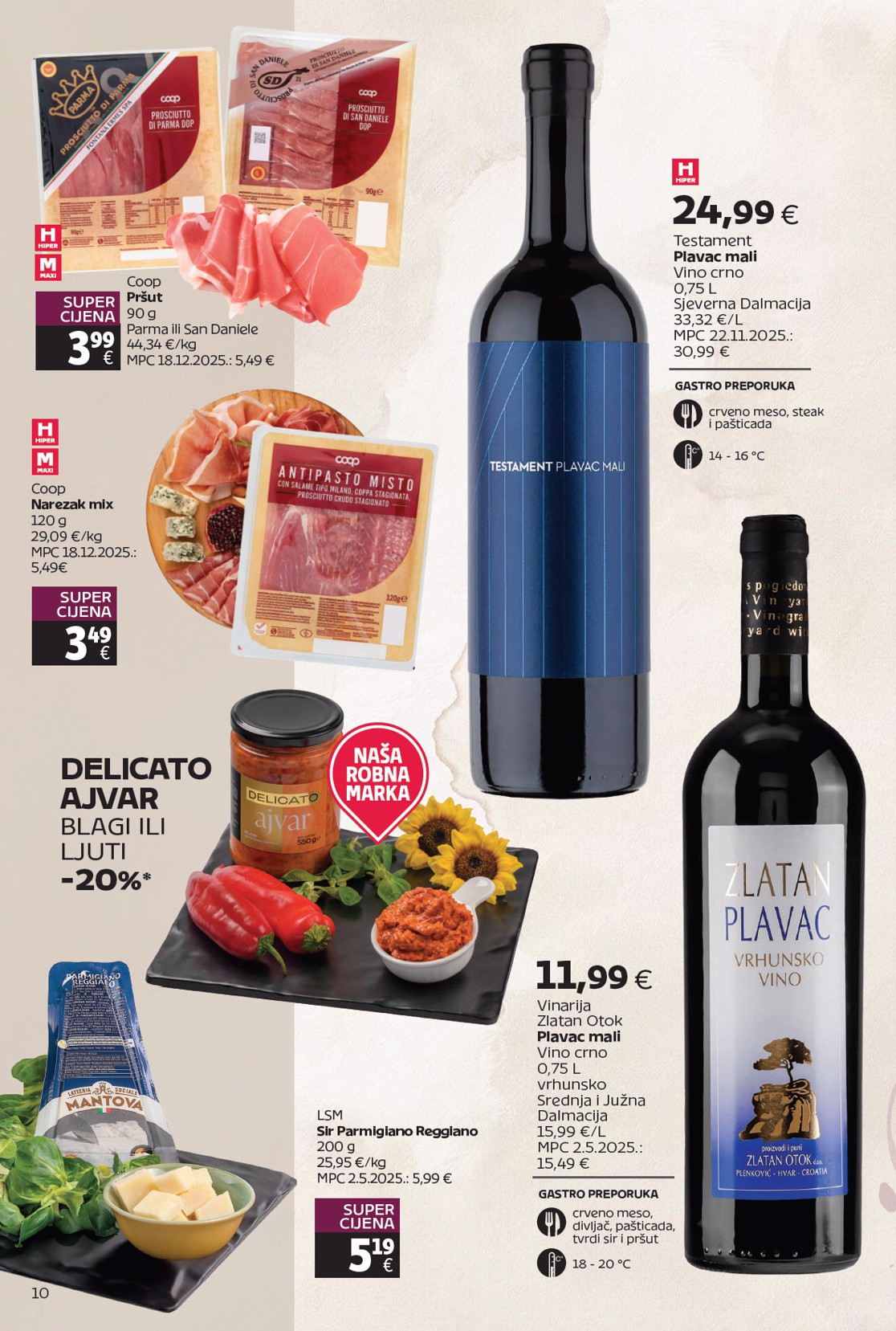 tommy - Aktualni katalog Tommy - Super ponuda vina i delicija od ponedjeljka, 20.07.2026 do nedjelje, 09.08.2026 - page: 10
