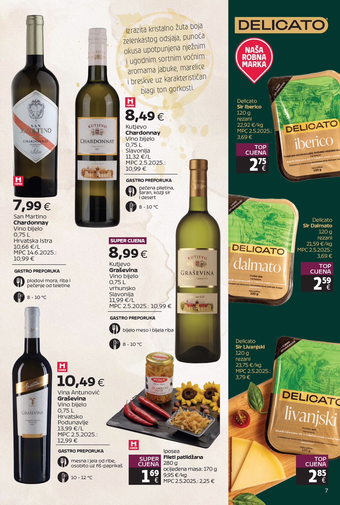 tommy - Aktualni katalog Tommy - Super ponuda vina i delicija od ponedjeljka, 20.07.2026 do nedjelje, 09.08.2026 - page: 7